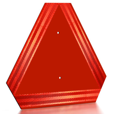 Slow Moving Vehicle Sign Aluminum 14 X 16 IN