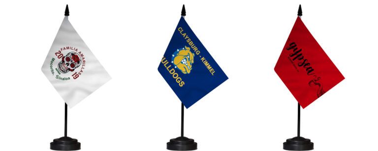 custom desk flag designs