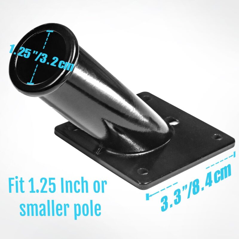 Aluminum Flagpole Mounting Bracket