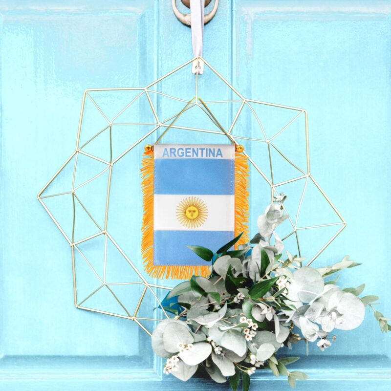 Argentina Fringy Flag