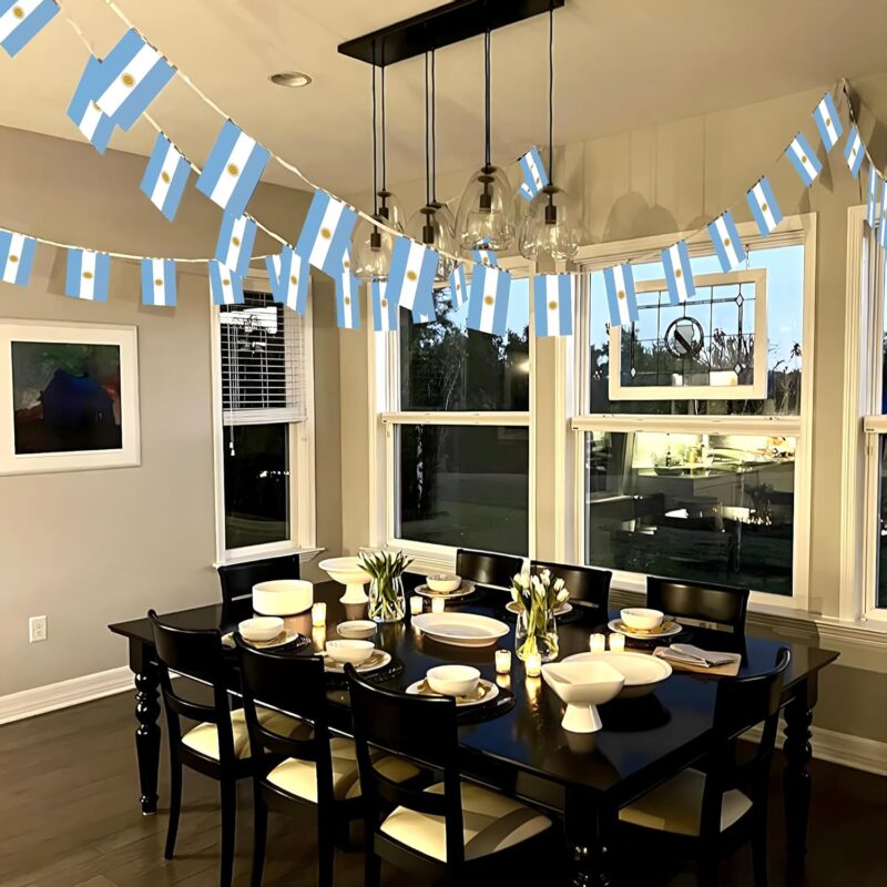 Argentina String Flag