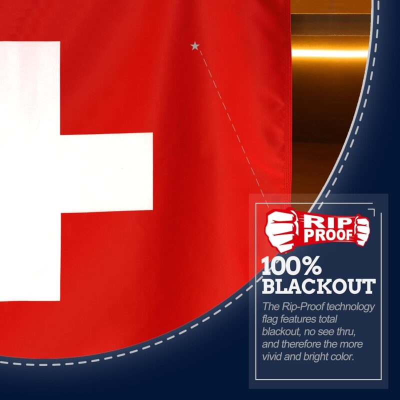 Rip-Proof Switzerland Flag