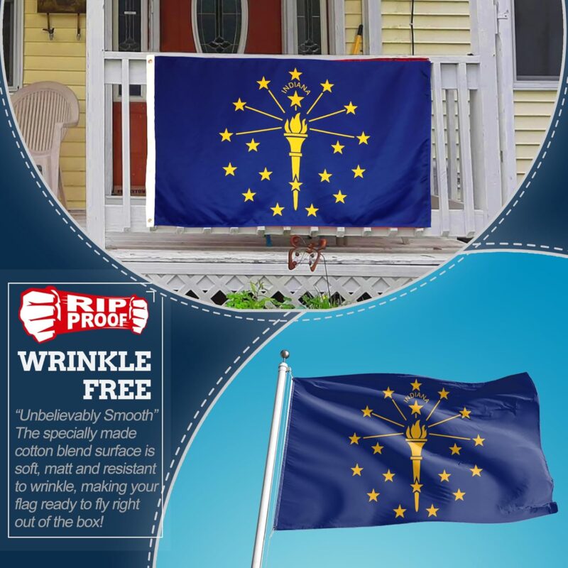Indiana State Flag