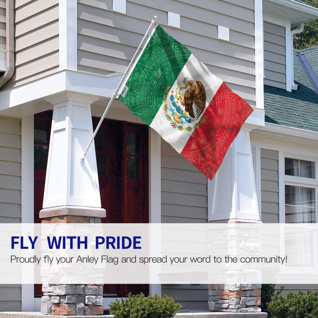 Fly Breeze 3x5 Foot Aztecs Mexican Flag - Anley Flags
