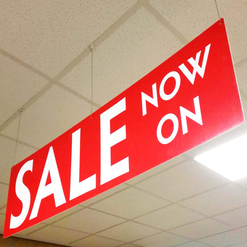 custom plastic signs