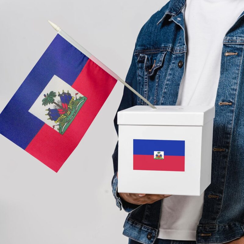 Haiti-Mini-Flag