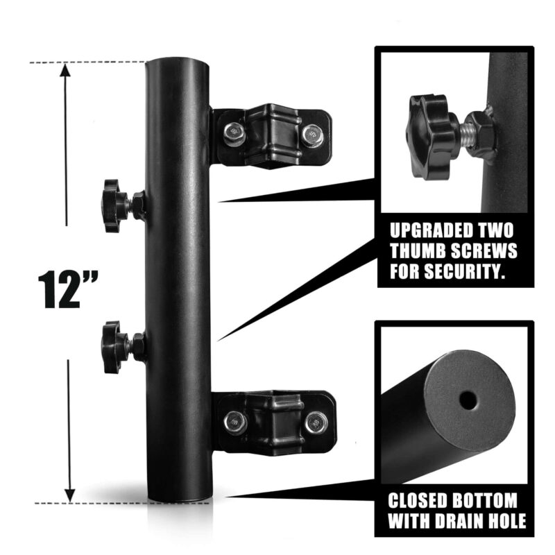 RV Ladder Flagpole Mount Holder