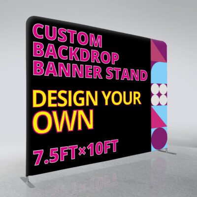 custom backdrop