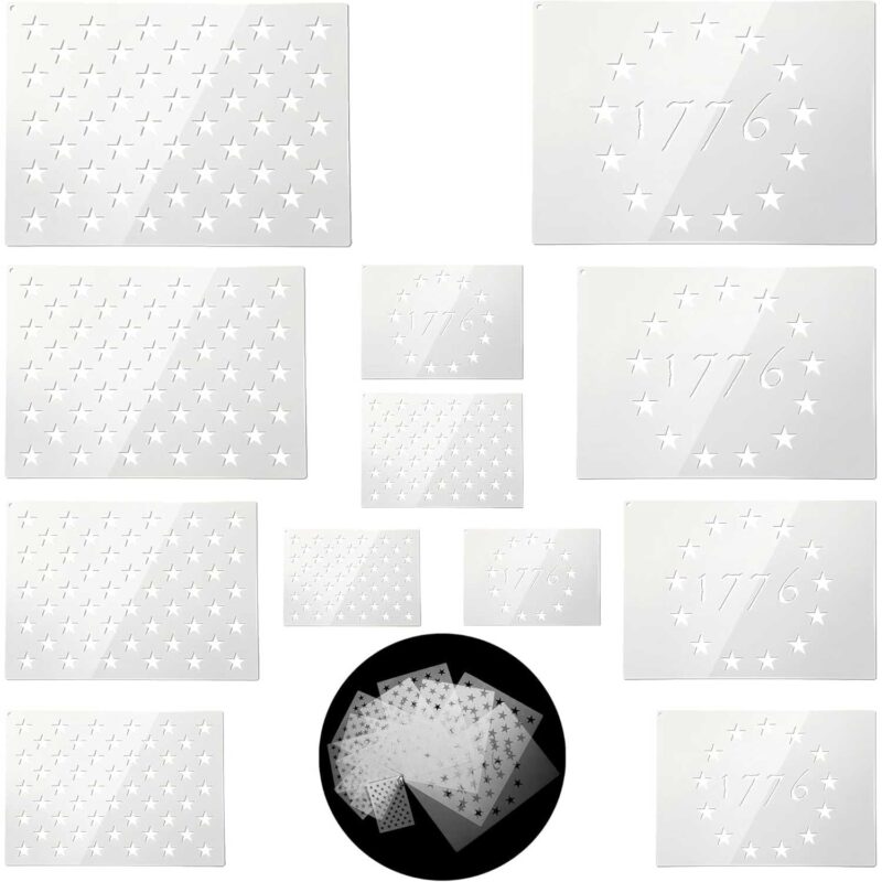 American Flag Stencil Set