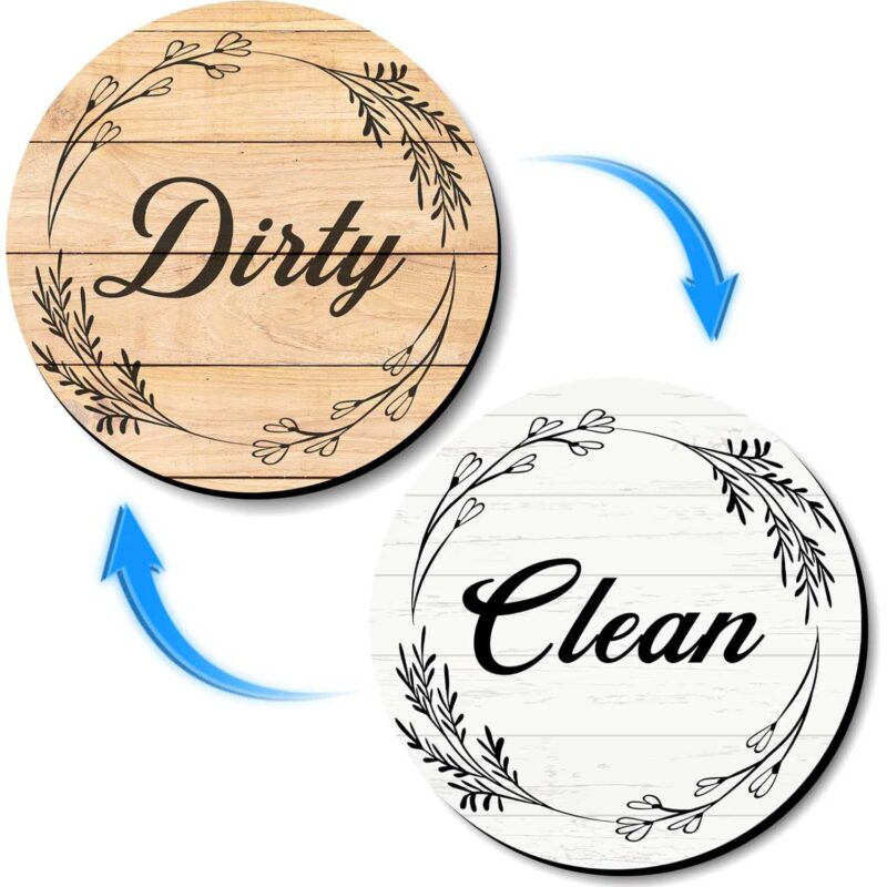 Double Sided CleanDirty Magnet