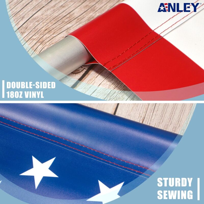 American Flag Street Light Pole Banner