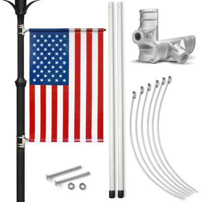 American Flag Street Light Pole Banner