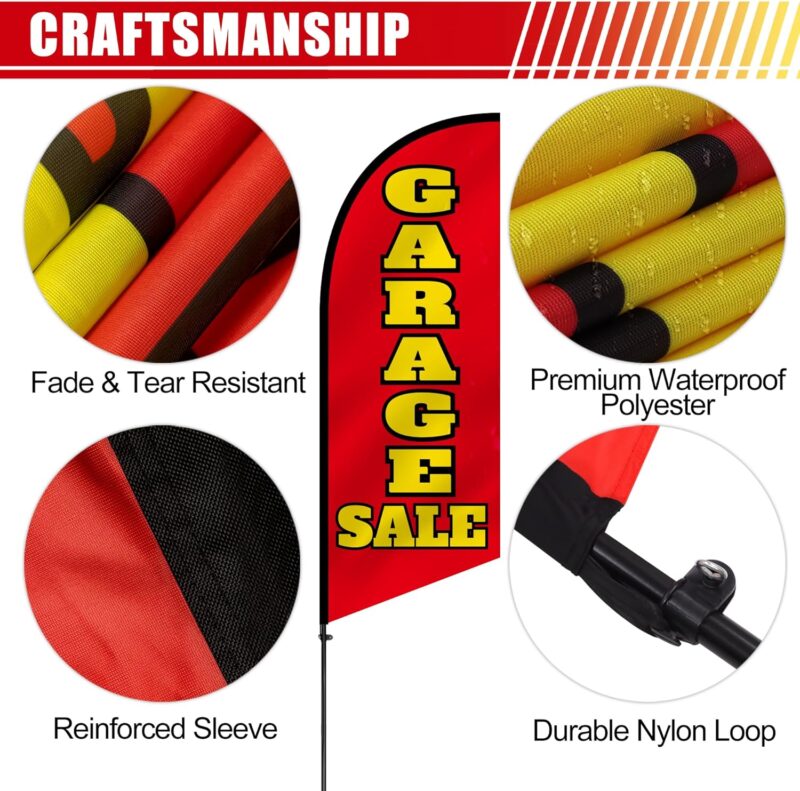 Garage Sale Feather Flag