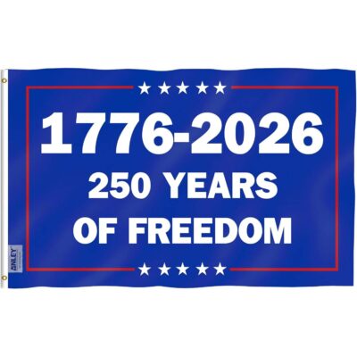250 Years of Freedom 1776-2026 Flag