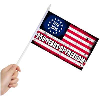 250th Anniversary American Stick Flags
