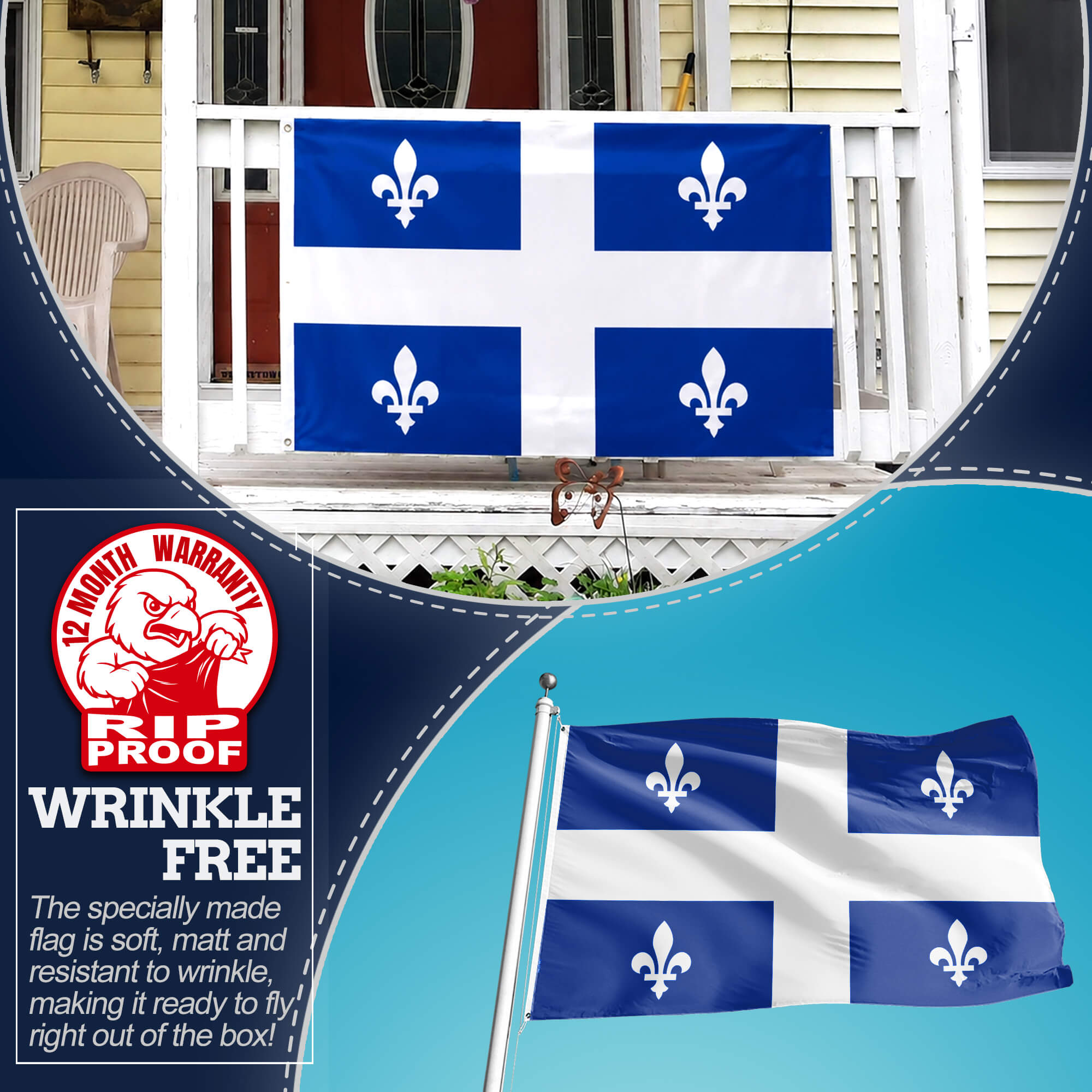 Quebec Flag