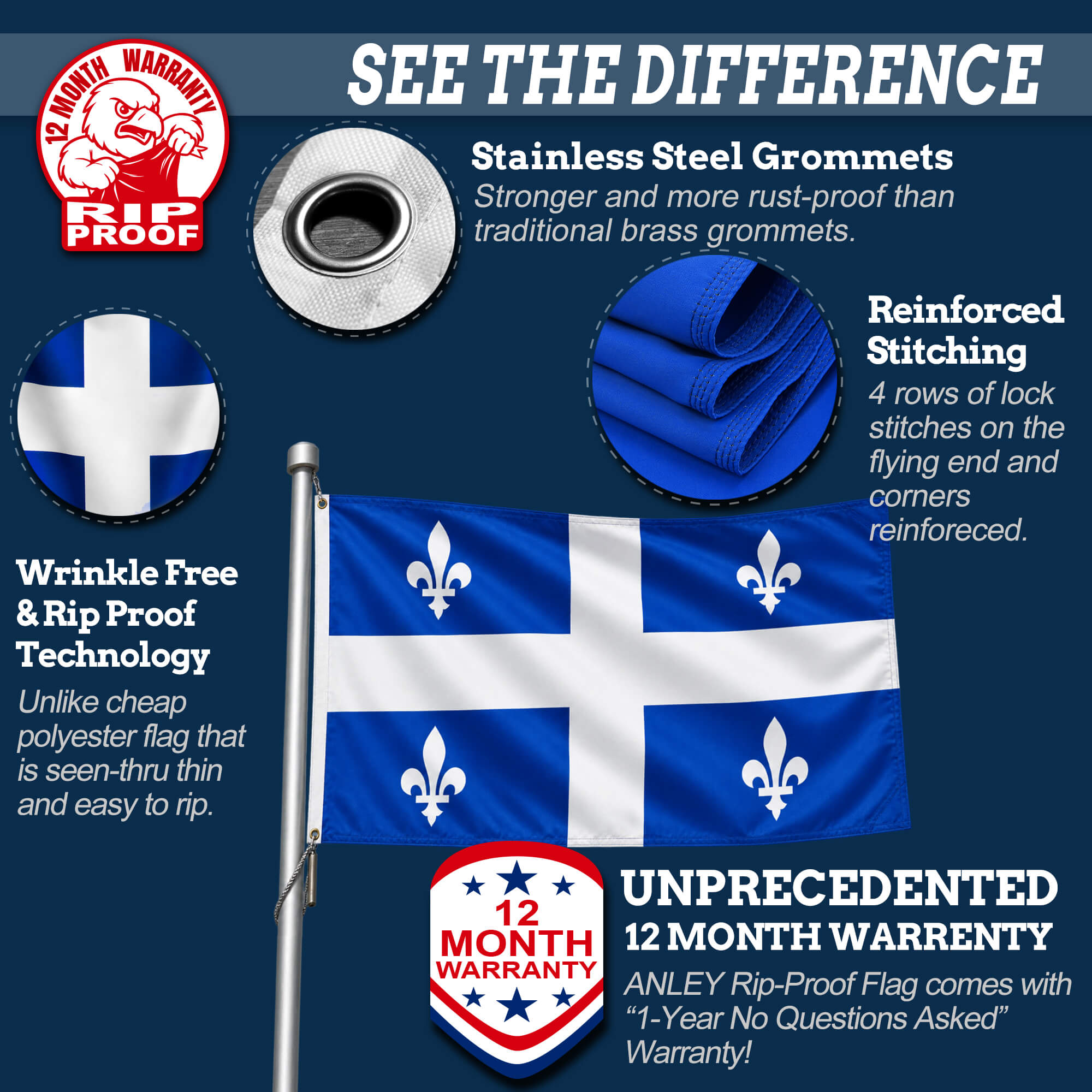 Quebec Flag
